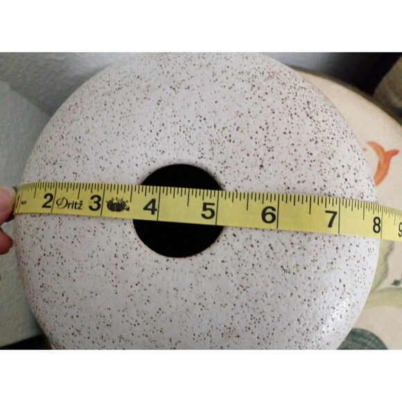 Mid Century Signed Emerging Face Art Pottery Vase by S. Porter Circa early 1970' - Picture 13 of 14